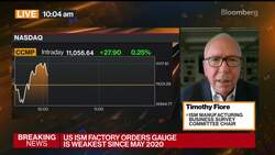 Manufacturing Data Not Signaling Recession: ISM's Fiore News Clip