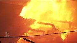 Massive fire engulfs Japanese neighbourhood News Clip