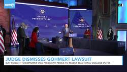 Federal Judge Throws Out Gohmert Lawsuit Against Vice President Pence News Clip