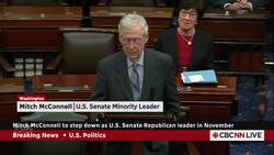 Mitch McConnell to step down as U.S. Senate Republican leader in November News Clip