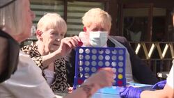 UK: Britain's Prime Minister Boris Johnson, Health secretary Sajid Javid and Chancellor of the Exchequer Rishi Sunak visit Westport Care Home News Clip