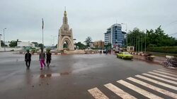 CLEAN : Street in Mali capital after coup News Clip