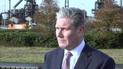 Sir Keir Starmer discusses 'ambitious' steel industry plans and increase in hate crime News Clip