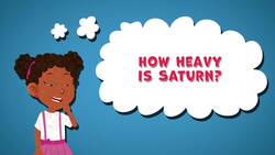 I WONDER - How Heavy Is Saturn? Instructional Video