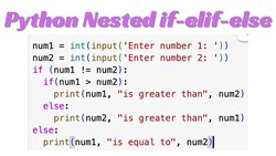 Python Lesson21: Nested if statements Instructional Video
