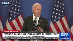 In foreign policy speech, Biden highlights a term of US leadership News Clip