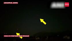 Srinagar: Pak Drones ATTACK Hours After Truce; BSF's FIERY Response I Eyewitness Records Blasts News Clip