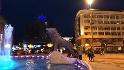 Macedonia Nears a Name-Change Referendum Stock Footage