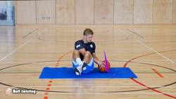Fitness - Ball twisting Instructional Video