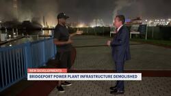 'A huge bang!' Major portions of old Bridgeport power plant demolished News Clip