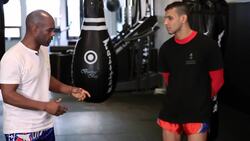 How to Defend against the Push Kick in Muay Thai Kickboxing Instructional Video