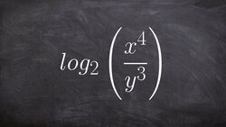 Math tutorial for expanding logarithms Instructional Video
