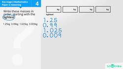KS2 Primary Maths Age 9-13 - Number and Place Value: Ordering Numbers - Explained Instructional Video
