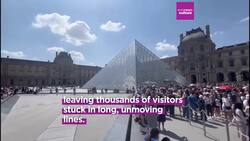 Paris Louvre closure leaves thousands waiting as officials hold undisclosed emergency talks News Clip