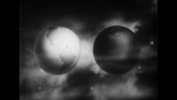 Two Planets, Two Worlds Stock Footage