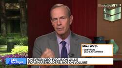 Chevron CEO Wirth Sees Energy Demand Returning in 2021 News Clip