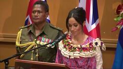 Meghan tells students in Fiji that girls' education key to development News Clip