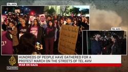 Tel Aviv protest leader says only an end to occupation can bring security for Israel News Clip