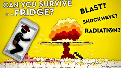 Can You Survive A Nuclear Blast In A Fridge?! #SURVIVAL #MYTHS Instructional Video