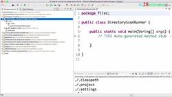 Java Programming for Complete Beginners - Java 16 - Step 01 - List Files and Folders in Directory with Files List Method Instructional Video