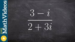 Multiply by the conjugate for a rational expression Instructional Video