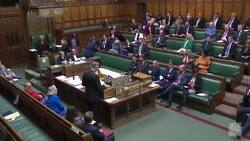 Jacob Rees-Mogg fumbles through notes before answering urgent question on fracking News Clip