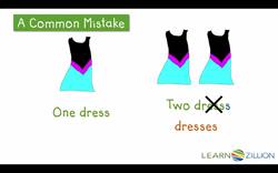 Forming Irregular Plural Nouns Instructional Video