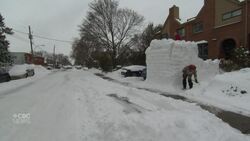 This giant snow fort is turning heads in Montreal Instructional Video