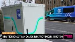 New Technology Can Charge Electric Vehicles in Motion News Clip