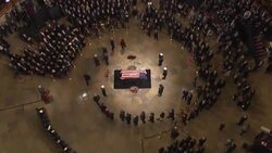 Public pays tribute to George H.W. Bush at Capitol Instructional Video