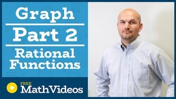 Master Graphing rational functions Part 2 using symmetry Instructional Video
