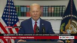'Peaceful protest' is protected in U.S. — but intimidation and violence can't be tolerated, Biden says News Clip
