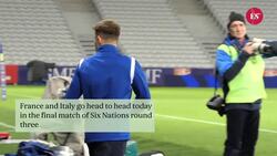 Italy train in Lille ahead of match against France News Clip