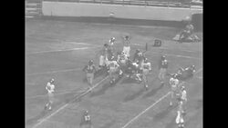 Georgia Tech beats SMU at Cotton Bowl in October 1952 News Clip