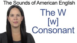 Sounds Video: W Instructional Video