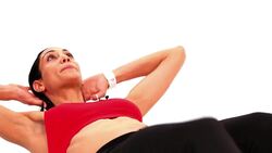 How to Do a Bicycle Crunch with a Bosu Ball Instructional Video