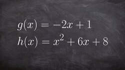 Evaluate the Value of Composition of Two Functions Instructional Video