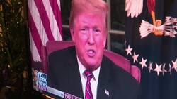 Border-area residents listen to Trump speech Instructional Video