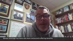 Restaurants offering health benefits to attract, keep workers News Clip
