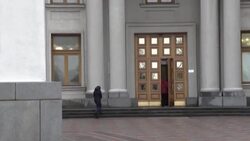 CLEAN : Images of Ukraine's Foreign Ministry as cyber attack hits government websites News Clip