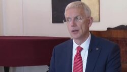 CLEAN : Latvia PM wants 'assistance' for Ukraine amid mounting Russia tensions News Clip