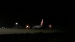 CLEAN : Solomon Islands: Plane believed to be transporting Chinese delegation arrives News Clip