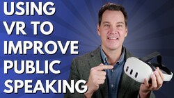How to Stop Using Filler Words (with Virtual Reality and AI) Instructional Video