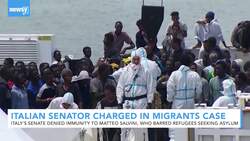 Italy Refuses Immunity For Right-Wing Leader Charged In Migrants Case News Clip