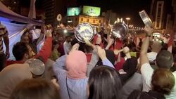 CLEAN : Lebanese take to the streets of Tripoli as protests continue News Clip