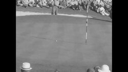 Jack Burke, Jr. wins the 1956 Masters Tournament News Clip