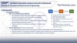 CISSP® Certification Domain 3: Security Architecture and Engineering Video Boot Camp for 2022 - Attacks on our cryptography Instructional Video