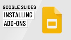 Exploring Google Slides Add-Ons: Enhancing Presentations with Third-Party Tools Instructional Video