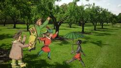 Die Geschichte von den schwarzen Buben - Märchen - Deutsch lernen Instructional Video