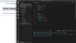Deploying Node.js to Heroku Instructional Video
